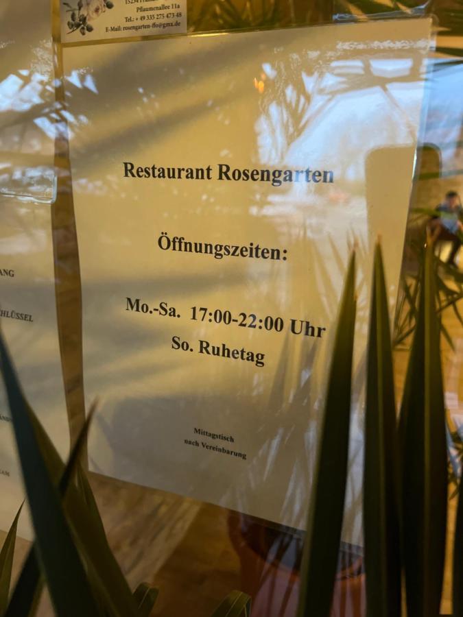 Hotel Rosengarten Frankfurt  Extérieur photo